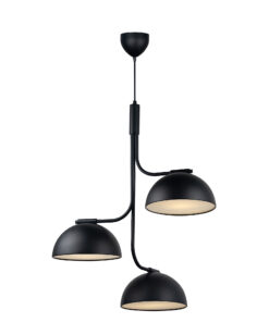 Κρεμαστό Φωτιστικό TULLIO 3xE14 Μαύρου Χρώματος – 2220033003