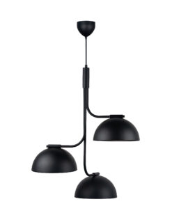 Κρεμαστό Φωτιστικό TULLIO 3xE14 Μαύρου Χρώματος – 2220033003