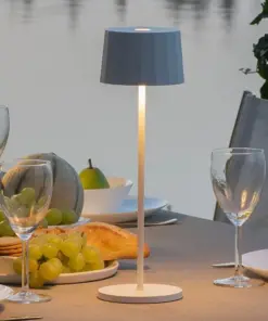 Logica Ασύρματο Επαναφορτιζόμενο Φωτιστικό Πορτατιφ LED 2.2W Twiggy Less Λευκό IP65 Dimmable Θερμό Λευκό 2700Κ-3000Κ 2-MC42754