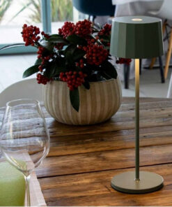 Logica Ασύρματο Επαναφορτιζόμενο Φωτιστικό Πορτατιφ LED 2.2W Twiggy Less Λευκό IP65 Dimmable Θερμό Λευκό 2700Κ-3000Κ 2-MC42754