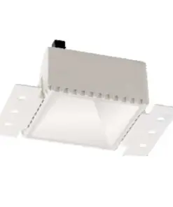 ΣΠΟΤ ΧΩΝEYTO FRAMELESS ΣΤΑΘΕΡΟ 78x78mm 1xMR16/GU10 ME ANAKΛΑΣΤΗΡΑ ΛΕΥΚΟ UNIVERSE – 1-U008129