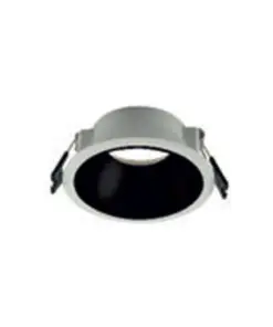 ΣΠΟΤ ΧΩΝEYTO ΣΤΑΘΕΡΟ Φ78mm 1xMR16/GU10 ΑΛΟΥΜΙΝΙΟ ΛΕΥΚΟ ME ANAKΛΑΣΤΗΡΑ  ΜΑΥΡΟ UNIVERSE – 1-U008150