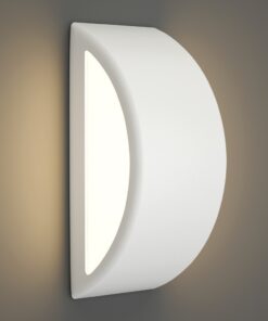 it-Lighting Clear 1xE27 Outdoor Up-Down Wall Lamp White D:32cmx13cm (80202724)