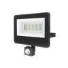LED Προβολέας με Ανιχνευτή Κίνησης 20W Μαύρος 2070lm Αδιάβροχος IP66 4000K ACA – V2040S