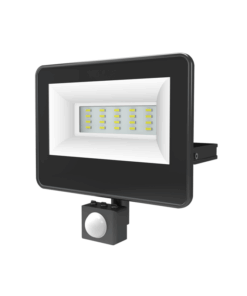 LED Προβολέας με Ανιχνευτή Κίνησης 20W Μαύρος 2070lm Αδιάβροχος IP66 4000K ACA – V2040S