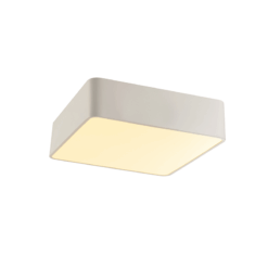 ΟΡΟΦΗΣ ΦΩΤΙΣΤΙΚΟ LED 40W 3200LM 3000K ΛΕΥΚΟ ΜΕΤ/ΚΟ 48X48XH13CM EMERY ACA – V28LEDC48WH
