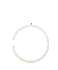 ΚΡΕΜΑΣΤΟ ΦΩΤΙΣΤΙΚΟ LED 8W 3000K 750LM ΛΕΥΚΟ ΜΕΤΑΛΛΙΚΟ 22X11XH129CM EUCLID3 ACA DECOR – V28LEDP22WH