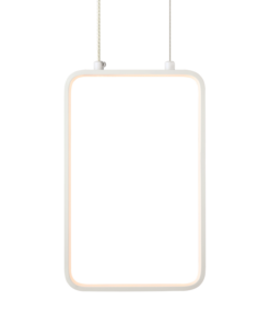 ΚΡΕΜΑΣΤΟ ΦΩΤΙΣΤΙΚΟ LED 11W 3000K 1044LM ΛΕΥΚΟ ΜΕΤΑΛΛΙΚΟ 18X11XH136CM SYMETRIA ACA DECOR – V30LEDP18WH