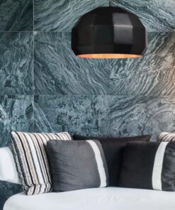 Κρεμαστό Φωτιστικό 1ΧΕ27 Μαύρο+Χρυσό ACA DECOR – V35077BG