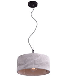 Κρεμαστό Φωτιστικό Καμπάνα 1xΕ27 Τσιμέντο Φ320 ACA DECOR – V351091P