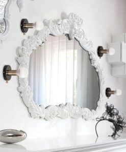 Επιτοίχιο Φωτιστικό 1ΧΕ27 Μεταλλικό Μαύρο + Ορείχαλκος Φ120 ACA DECOR – V36382BP