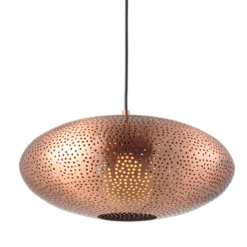 ACA DECOR – Κρεμαστό 1ΧΕ27 Χάλκινο Μέταλλο Φ40ΧΗ120cm
