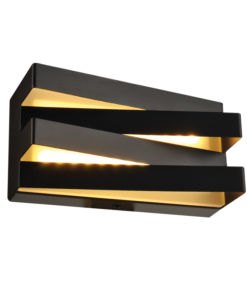 ΕΠΙΤΟΙΧΟ ΦΩΤΙΣΤΙΚΟ LED 12W 3000K 960LM ΜΑΥΡΟ ΜΕΤ/ΚΟ 20X11X9CM MILANO ACA – V80LEDW20BK