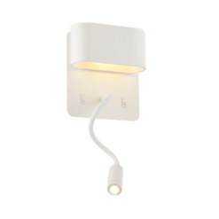 ΕΠΙΤΟΙΧΟ ΦΩΤΙΣΤΙΚΟ LED 8W 3000K 640LM ΛΕΥΚΟ ΜΕΤ/ΚΟ 16Χ9Χ45CM PRIAMUS ACA – V86LEDW45WH