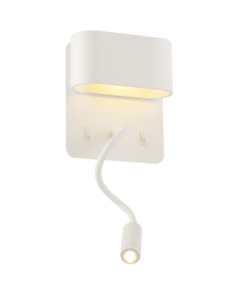 ΕΠΙΤΟΙΧΟ ΦΩΤΙΣΤΙΚΟ LED 8W 3000K 640LM ΛΕΥΚΟ ΜΕΤ/ΚΟ 16Χ9Χ45CM PRIAMUS ACA – V86LEDW45WH