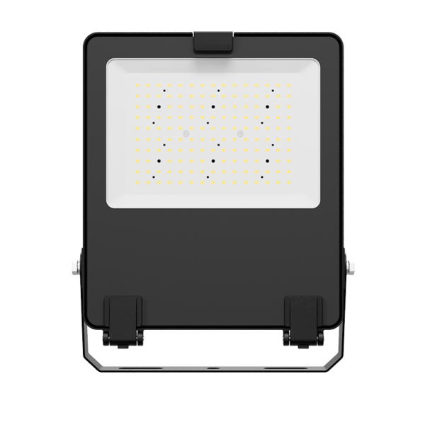 LED Προβολέας 100W ACA Μαύρος 110° 14000lm Αδιάβροχος IP66 3000K – VADER10030