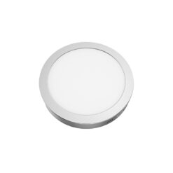 ΝΙΚΕΛ ΜΑΤ ΣΤΡΟΓΓΥΛΟ LED ΠΑΝΕΛ ΟΡΟΦΗΣ 18W 4000K 1800Lm Φ225mm ACA – VEKO1840RNM