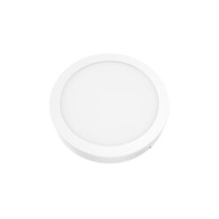 ΛΕΥΚΟ ΣΤΡΟΓΓΥΛΟ LED ΠΑΝΕΛ ΟΡΟΦΗΣ 6W 4000K 470Lm Φ117mm ACA – VEKO640RW