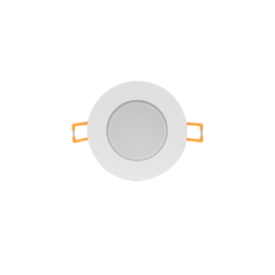 LED ΧΩΝΕΥΤΟ ΦΩΤΙΣΤΙΚΟ ΣΠΟΤ ΛΕΥΚΟ ΣΤΡΟΓΓΥΛΟ 5W IP65 3000K 400Lm 120° ACA – VERA530RWN