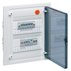 Χωνευτός Πίνακας Μονταρισμένος 2x12M IP40 Golf Hager – VF212TAE