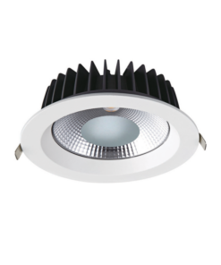 Χωνευτό Φωτιστικό Λευκό Φ140 LED COB 20W 2500lm 90° 3000K ACA – VIDO2030