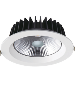 Χωνευτό Φωτιστικό Λευκό Φ230 LED COB 40W 4700lm 100° 3000K ACA – VIDO4030
