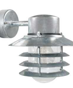 Επιτοίχιο Φωτιστικό Εξωτερικού Χώρου Nordlux Vejers Down 1xE27 IP54 Γαλβανιζέ Χρώματος – 74461031