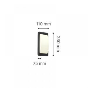 it-Lighting Wilson 1xG9 Outdoor Up-Down Wall Lamp White D:23cmx11cm (80202824)