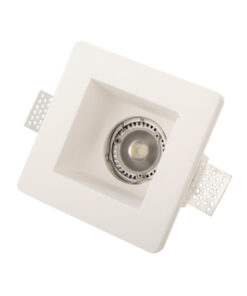 InLight Χωνευτό σποτ λευκό από γύψο (Χ0001)