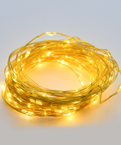 100 LED ΛΑΜΠΑΚ ΣΕΙΡΑ ΧΡΟΝΟΔΙΑΚ ΘΕΡΜΟ ΛΕΥΚΟ ΧΡΥΣΟ ΚΑΛΩΔ ΧΑΛΚΟΥ & ΜΠΑΤΑΡ 3xAA IP44 10m+10cm ACA – X01100135