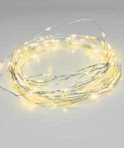 100 LED ΛΑΜΠΑΚ ΣΕΙΡΑ ΚΙΤΡΙΝΟ ΑΣΗΜΙ ΚΑΛΩΔ ΧΑΛΚΟΥ ΑΝΤΑΠΤΟΡ(3VDC) & 8 ΠΡΟΓΡΑΜ IP44 10m+3m 1.8W ACA – X01100712