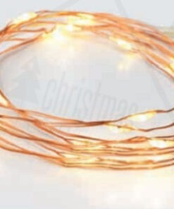 20 LED ΛΑΜΠΑΚ ΣΕΙΡΑ ΘΕΡΜΟ ΛΕΥΚΟ ΧΑΛΚΙΝΟ ΚΑΛΩΔ & ΜΠΑΤΑΡ 2xCR2032 IP20 2m+10cm 1.2W ACA – X0120123