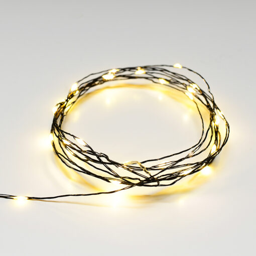 20 LED ΛΑΜΠΑΚIA ΣΕΙΡΑ ΧΡΟΝΟΔΙΑΚ 6 On/18 Off ΘΕΡΜΟ ΛΕΥΚΟ ΜΑΥΡΟ ΚΑΛΩΔ ΧΑΛΚΟΥ & ΜΠΑΤΑΡ 2xAA IP44 2m+10cm ACA – X0120145