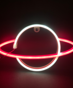 ΠΛΑΝΗΤΗΣ, 108 NEON LED ΛΑΜΠΑΚΙΑ ΜΕ ΜΠΑΤΑΡΙΑ (3xAA)/USB, KOKKINO & ΨΥΧΡΟ ΛΕΥΚΟ, IP20, 17.5x2x30cm ACA – X041082319