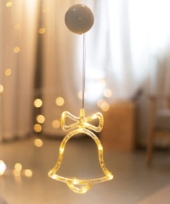 WINDOW PLASTIC BELL 10 LED ΛΑΜΠΑΚΙΑ  WW ΜΠΑΤ. (3ΧΑΑΑ) IP20 16X20.5CM ACA – X04151107