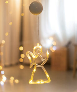 WINDOW PLASTIC ANGEL 10 LED ΛΑΜΠΑΚΙΑ  WW ΜΠΑΤ. (3ΧΑΑΑ) IP20 12X20.5CM ACA – X04151108