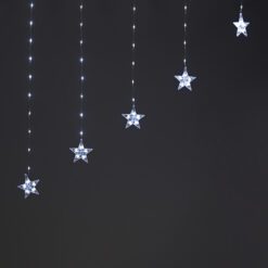 222CW ΛΑΜΠΑΚΙΑ LED ΚΟΥΡΤΙΝΑ  ΑΣΤΕΡΙΑ ΚΑΛΩΔΙΟ ΧΑΛΚΟΥ ΑΝΤΑΠΤ ΕΠΕΚΤ (MAX 3SETS) 3m*1.2m 8 ΠΡΟΓΡ IP20 3m ΚΑΛΩΔ ΤΡΦ ACA – X042222210