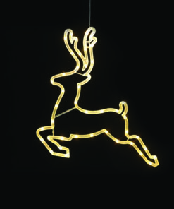 “PLASTIC DEER” 43 LED ΛΑΜΠΑΚΙΑ WW ΜΠΑΤ. (3ΧΑΑ)/USB, IP20, 42*0.7*41 ACA – X04431309