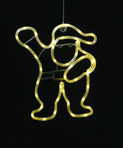 “PLASTIC SANTA” 44 LED ΛΑΜΠΑΚΙΑ WW ΜΠΑΤ. (3ΧΑΑ)/USB, IP20, 28.5*0.7*34.8 ACA – X04441305