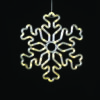 “PLASTIC SNOWFLAKE” 50 LED ΛΑΜΠΑΚΙΑ WW ΜΠΑΤ. (3ΧΑΑ)/USB, IP20, 30.5*0.7*27.5 ACA – X04501311