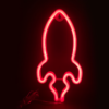 ΠΥΡΑΥΛΟΣ, 87 NEON LED ΛΑΜΠΑΚΙΑ ΜΕ ΜΠΑΤΑΡΙΑ (3xAA)/USB, ΚΟΚΚΙΝΟ, IP20, 13.5x2x27cm ACA – X04874320