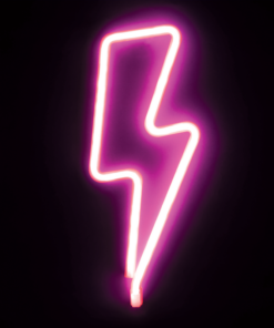 ΑΣΤΡΑΠΗ, 98 NEON LED ΛΑΜΠΑΚΙΑ ΜΕ ΜΠΑΤΑΡΙΑ (3xAA)/USB, POZ, IP20, 34x2x13cm ACA – X04987318