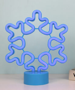 ΧΙΟΝΟΝΙΦΑΔΑ, NEON LED ΛΑΜΠΑ ΜΠΑΤ(3xAA)/USB, ΜΠΛΕ, IP20, 21×8.5x25cm ACA – X05006309