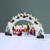 WOODEN HOUSE 15 LED ΛΑΜΠ ΘΕΡΜΟ ΣΤΑΘΕΡΟ ΜΠΑΤ (2ΧΑΑA) 30*5*19cm IP20 ACA – X05151131