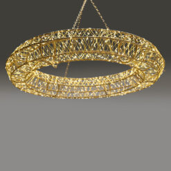Διακοσμητικό Φωτιστικό 3D Illusion LED 1440LED ΛΑΜΠ ΚΑΛ ΧΑΛΚ ΘΕΡΜ IP44 ΑΝΤΑΠ(3VDC)ΑΛΥΣΙΔ 40cm ΑΓΚΙΣ 5mΚΑΛ ACA – X0519601535