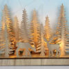 PLYWOOD CHRISTMAS TREE 2 22 LED WW Λ/ΚΙΑ ΜΠ/ΡΙΕΣ (2AA) IP20 30X8X23CM ACA – X05221105