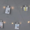 12 GLITTER STAR CLIPS, 25 LED WW Λ/ΚΙΑ ΑΣΗΜΙ ΧΑΛΚΟΣ ΜΠ/ΡΙΕΣ (3xAA), IP20, 240+30cm, ΔΙΑΦ. ΚΑΛ. Τ ACA – X05251111