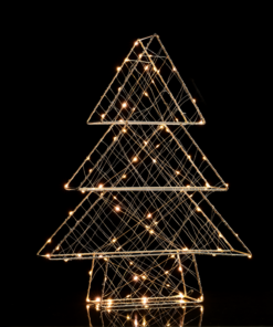 “3D Copper Wire Metal Motifs”  ΔΕΝΤΡΟ 100ΜINI LED ΛΑΜΠΑΚ ΜΕ ΚΑΛΩΔΧΑΛΚΟΥ & ΑΝΤΑΠΤΡΟΡΑ(3V DC)ΘΕΡΜΟ  ACA – X0610014249