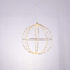 D30CM SILVER BALL 144 ΜΙΝΙ LED ΛΑΜ, WW, ΑΣΗΜΙ ΚΑΛΩΔ. ΧΑΛΚΟΥ,ΑΝΤΑΠΤ.(4.5VDC),IP44, 3M ΔΙΑΦ. ΚΑΛ. ACA – X0614414226