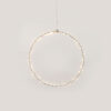 D30CM SILVER ROUND 45 ΜΙΝΙ LED ΛΑΜΠΑΚΙΑ WW, ΑΣΗΜΙ ΚΑΛΩΔ. ΧΑΛΚΟΥ,ΑΝΤΑΠΤ.(3VDC),IP44, 3M ΔΙΑΦ ΚΑΛ ACA – X064514227